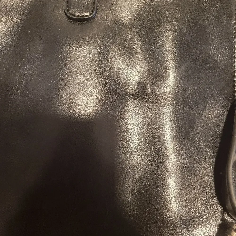 Urban Outfitters Black Backpack Bag Polyurethane